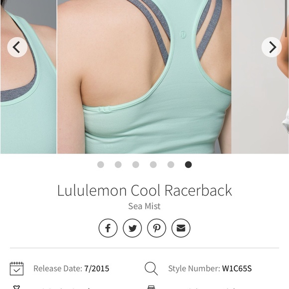 Lululemon racer back tank - Picture 5 of 5